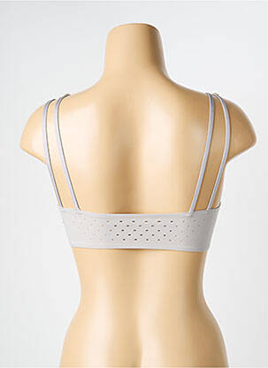 Soutien-gorge sans armature brassieres gris NIKE femme