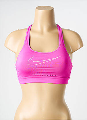 Soutien-gorge sans armature brassieres rose NIKE femme