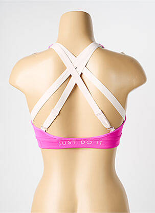 Soutien-gorge sans armature brassieres rose NIKE femme