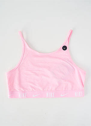 Soutien-gorge rose NIKE fille