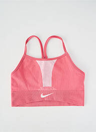 Soutien-gorge stretch rose NIKE fille