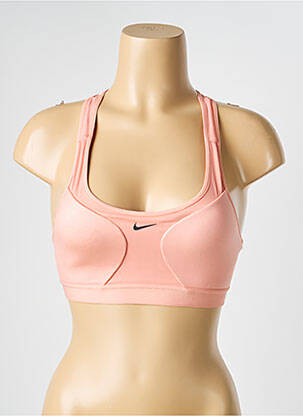 Soutien-gorge sans armature brassieres rose NIKE femme