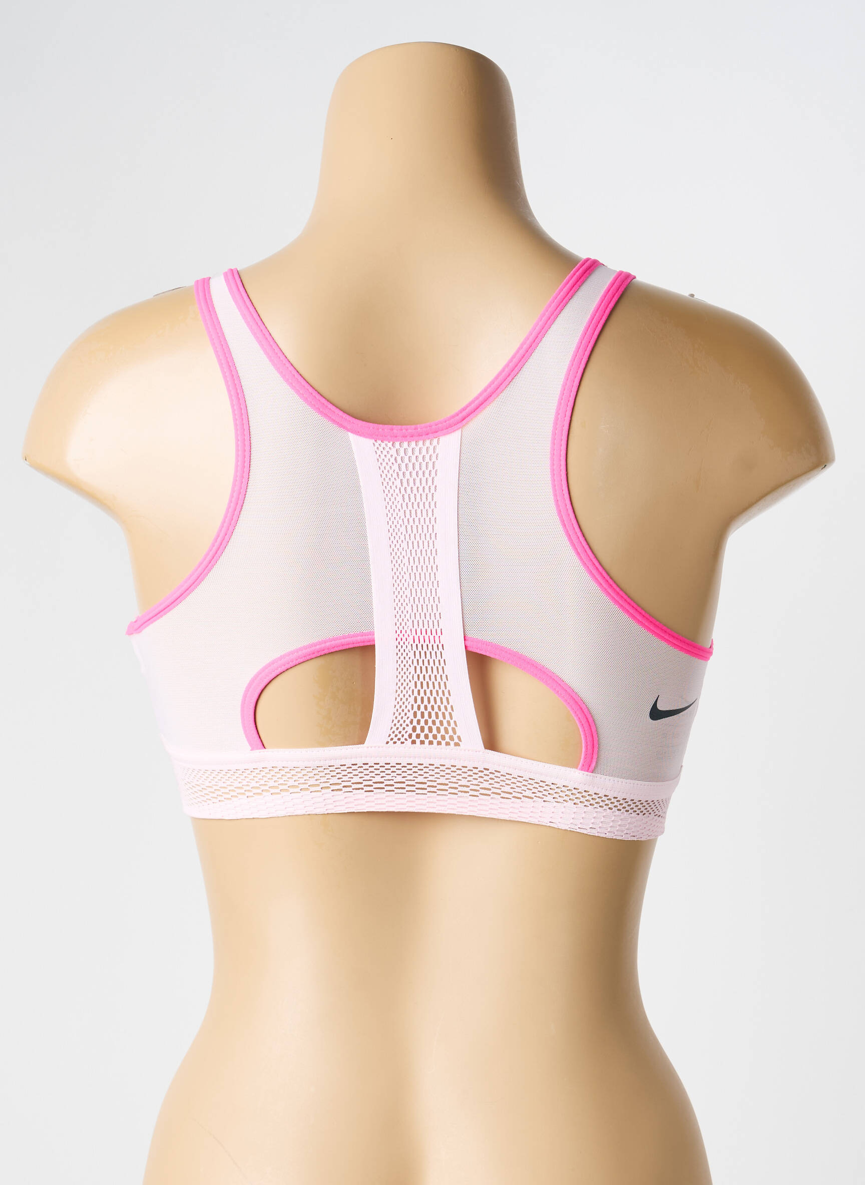Soutien-gorge sans armature brassieres rose NIKE femme