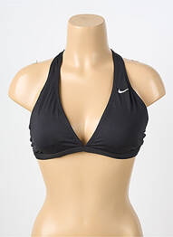 Haut de maillot de bain stretch haut soutien-gorge avec mousse de rembourrage amovible noir NIKE femme