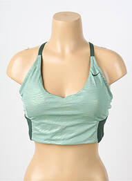 Soutien-gorge sans armature brassieres vert NIKE femme