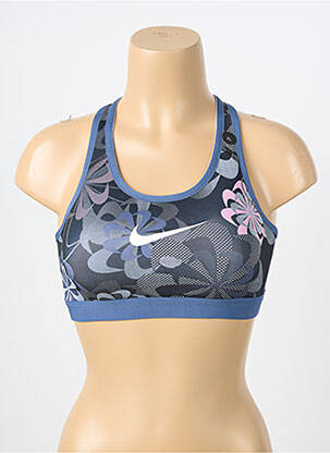 Soutien-gorge sans armature brassieres bleu NIKE femme