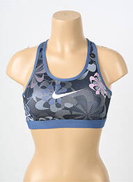 Soutien-gorge sans armature brassieres bleu NIKE femme