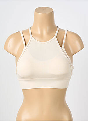 Soutien-gorge sans armature brassieres beige NIKE femme