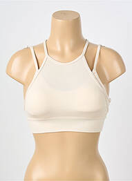 Soutien-gorge sans armature brassieres beige NIKE femme