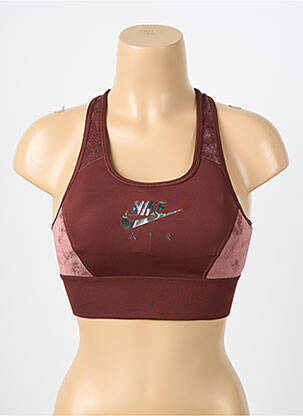 Soutien-gorge sans armature brassieres orange NIKE femme