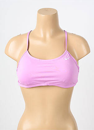 Soutien-gorge sans armature brassieres rose NIKE femme