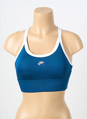 Soutien-gorge sans armature brassieres bleu NIKE femme
