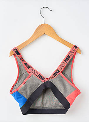 Soutien-gorge sans armature brassieres gris NIKE femme