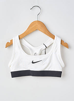Soutien-gorge sport multisport beige NIKE fille