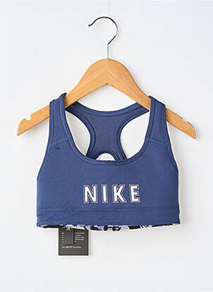 Soutien-gorge sport multisport bleu NIKE fille