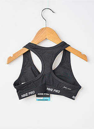 Soutien-gorge sport multisport noir NIKE fille