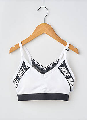 Soutien-gorge sans armature brassieres blanc NIKE femme