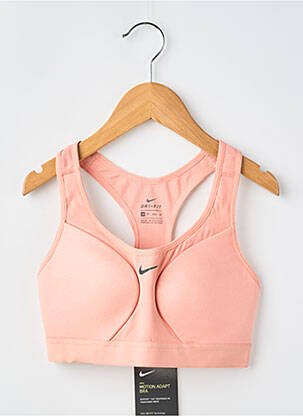 Soutien-gorge sans armature brassieres rose NIKE femme