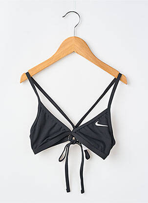 Haut de maillot de bain stretch noir NIKE fille