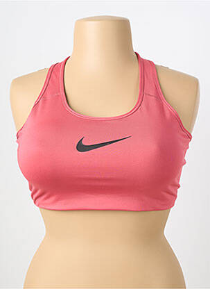 Soutien-gorge sans armature brassieres rose NIKE femme
