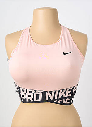 Soutien-gorge sans armature bralettes rose NIKE femme