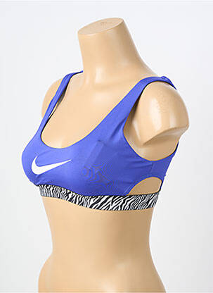 Soutien-gorge sans armature brassieres bleu NIKE femme