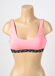 Soutien-gorge sans armature brassieres rose NIKE femme