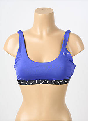Soutien-gorge sans armature brassieres bleu NIKE femme