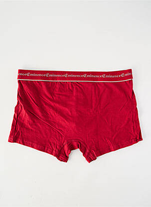 Boxer stretch rouge EMINENCE homme