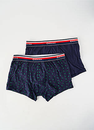 Boxer stretch bleu EMINENCE homme