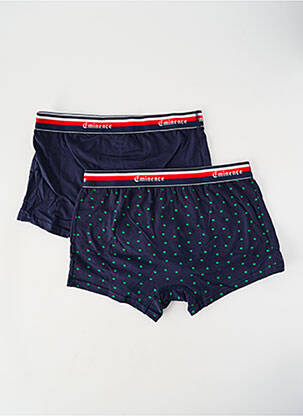 Boxer stretch bleu EMINENCE homme