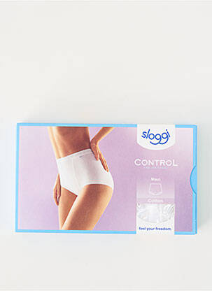 Culotte gainante blanc SLOGGI femme