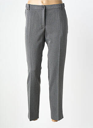 Pantalon slim taille normale taille normale gris QUATRE VINGT JOURS femme