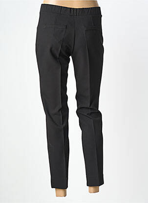 Pantalon 7/8 stretch taille normale noir TELMAIL femme