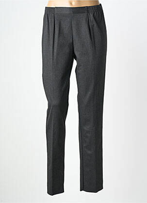 Pantalon slim taille élastique taille normale gris GEVANA femme