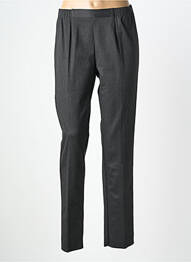 Pantalon slim taille élastique taille normale gris GEVANA femme