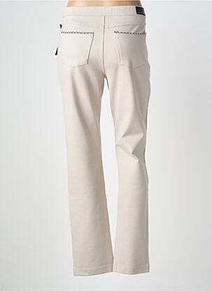 Pantalon slim stretch taille normale beige WALTRON femme