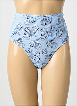 Culotte haute légère et transparente bleu FLORALE BY TRIUMPH femme