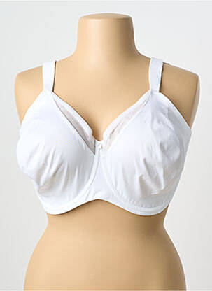 Soutien-gorge effet matière satinée haut soutien-gorge emboitant blanc TRIUMPH femme