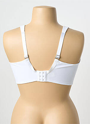 Soutien-gorge effet matière satinée haut soutien-gorge emboitant blanc TRIUMPH femme
