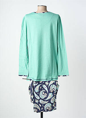 Pyjama tissage jersey vert RINGELLA femme