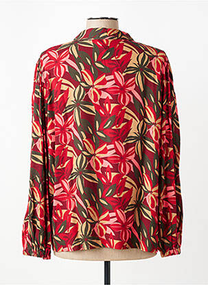 Blouse manches longues manches longues rouge JULIE GUERLANDE femme