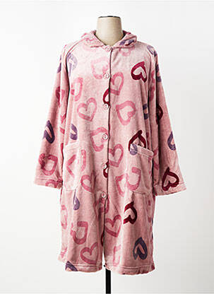 Robe de chambre stretch rose PEIGNORA femme