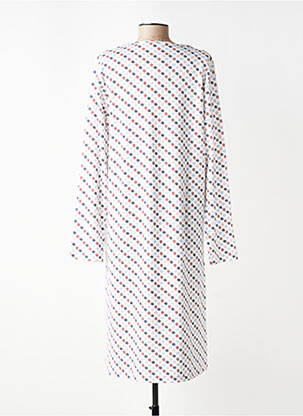 Chemise de nuit col v rouge PEIGNORA femme