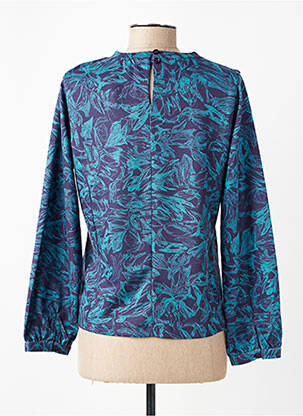 T-shirt manches longues manches longues bleu AGATHE & LOUISE femme