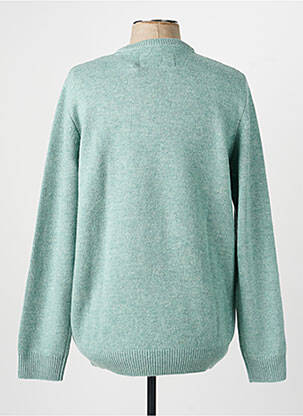 Pull stretch manches longues vert CAMBRIDGE homme