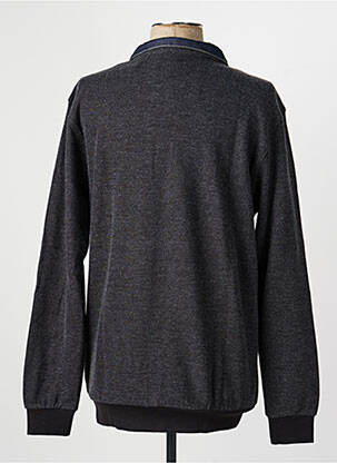 Sweat-shirt stretch manches longues gris EASYLINE homme