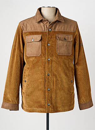 Veste casual coupe droite marron COFOX homme