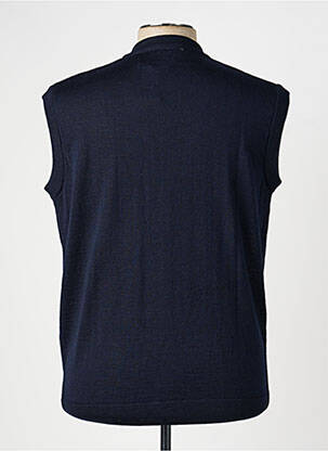 Gilet sans manche coupe cintrée bleu RHODAMEL homme