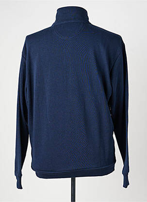 Veste casual poches bleu EASYLINE homme
